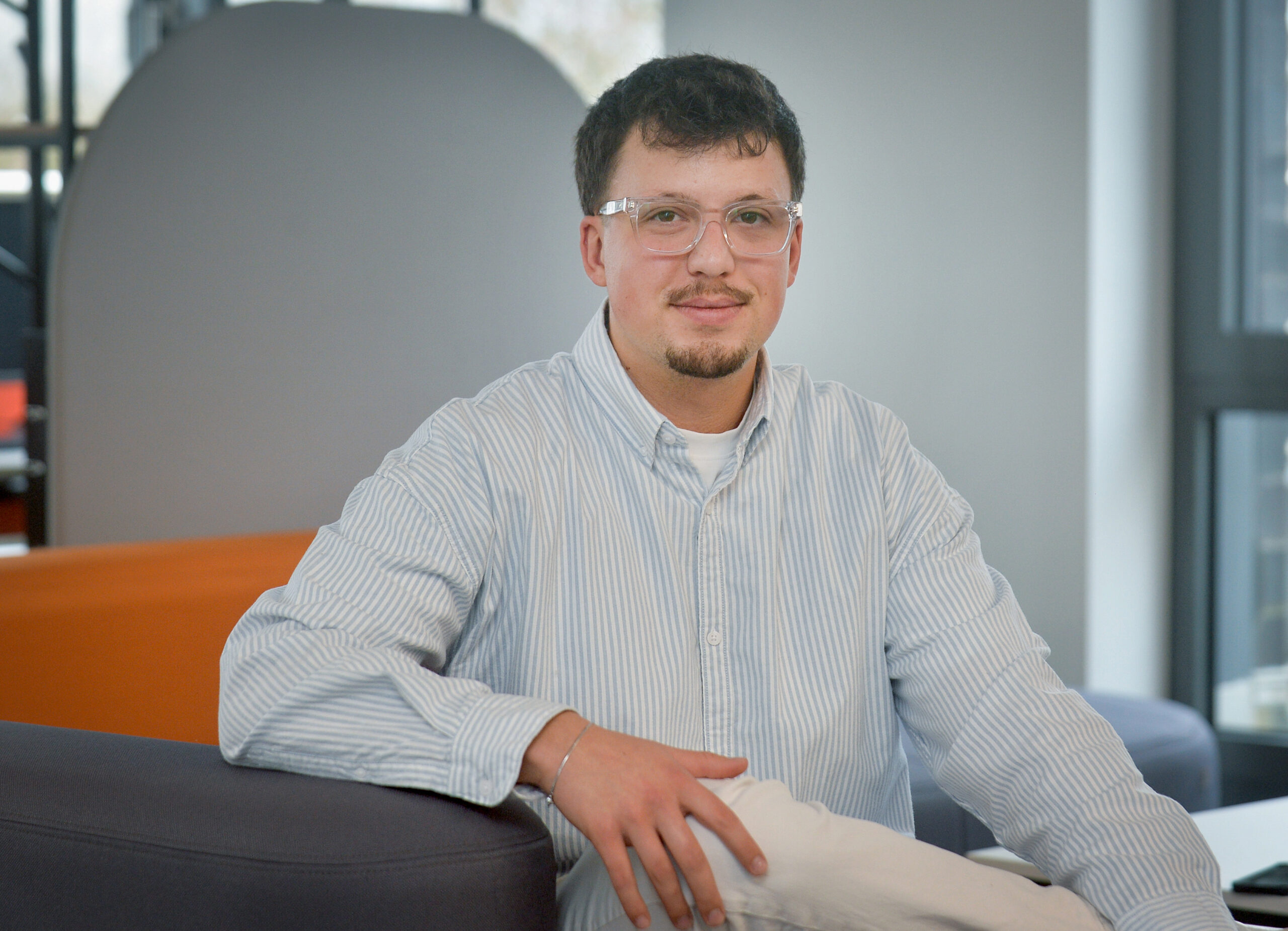 Karriere für Studenten: Schon als Werkstudent übernimmt Valentin bei S&E Mobility Verantwortung.